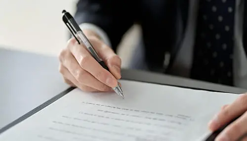 ご契約の手続きイメージ画像